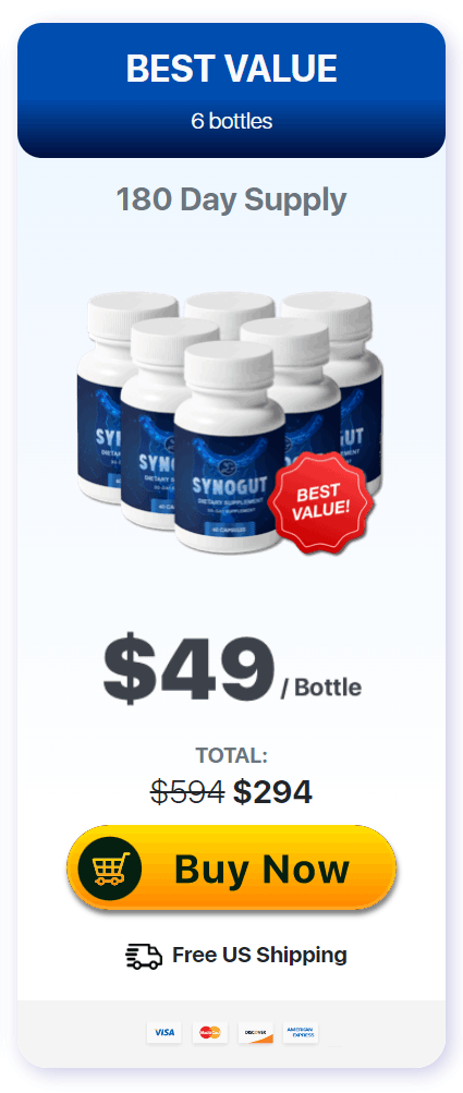 SynoGut - 6 Bottles